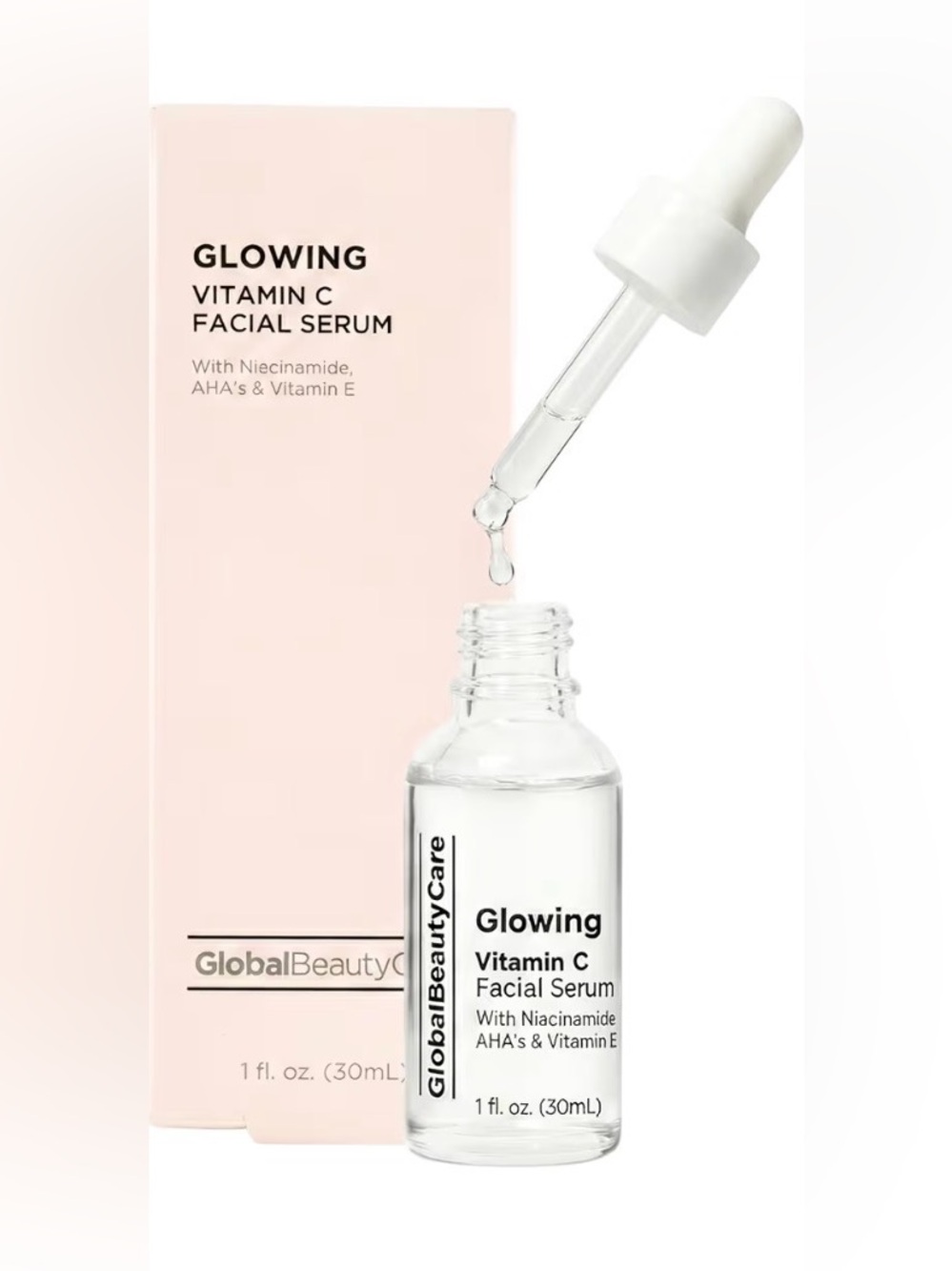 Glowing Vitamin C Facial Serum - White